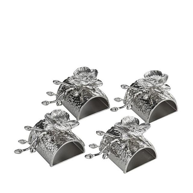 Michael Aram - White Orchid Napkin Rings