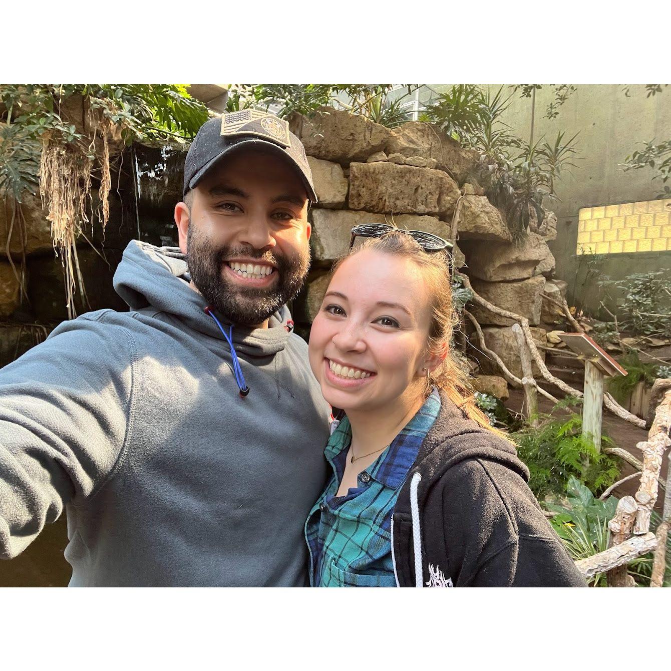 Steph completed her Vet Tech Externship in Wichita, KS - so naturally Dan came down for a couple days to help get her settled in but also for a little sight-seeing together. (Feb. 2022)