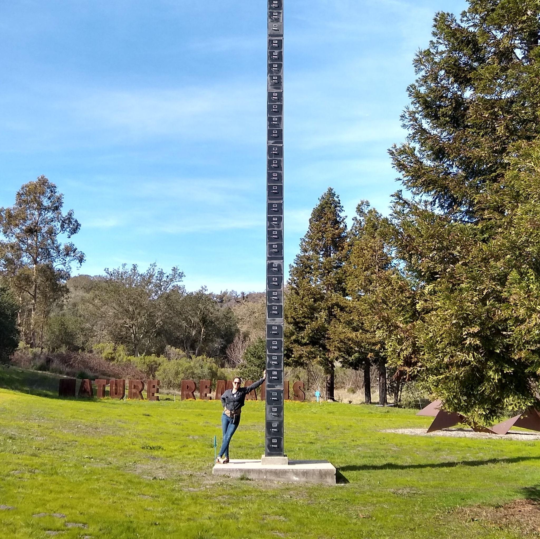 Visiting the world's tallest filing cabinet in Napa