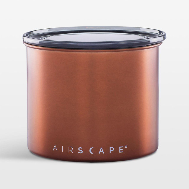 Airscape 32-oz. Brushed Copper Coffee Canister