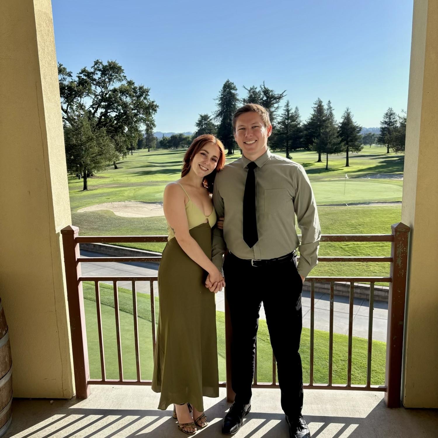 Our first wedding together 2025