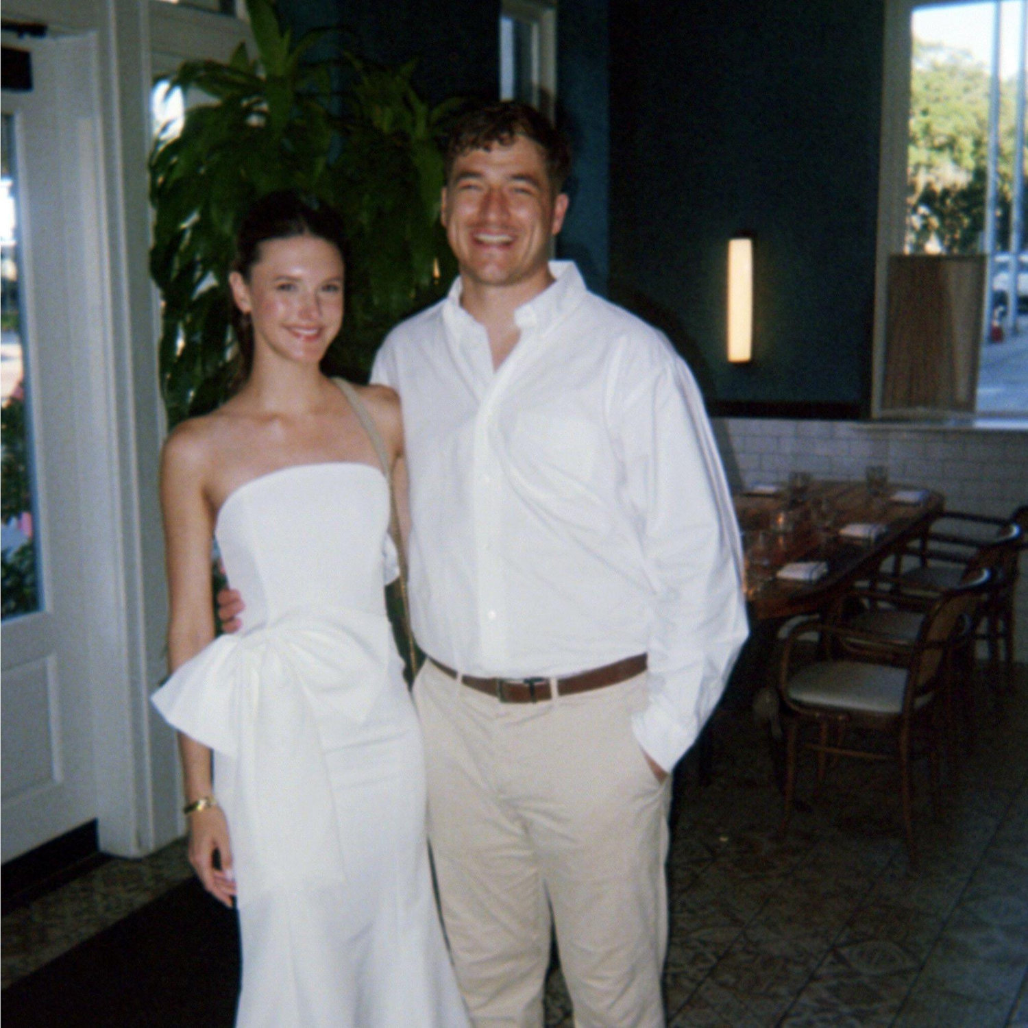 Afterwards, at St. Neo's.