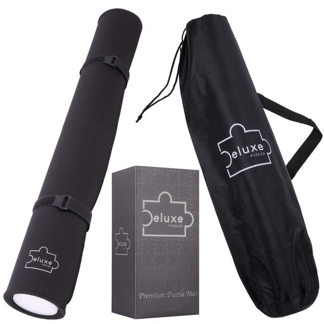 Puzzle Mat Roll Up and Carrying Bag for Jigsaw Puzzles