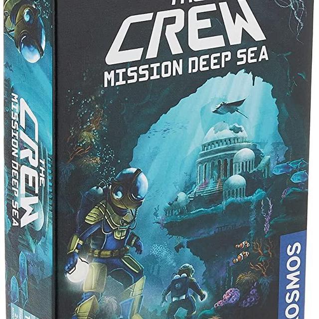 The Crew - Mission Deep Sea | Card Game | Cooperative Deep Sea Exploration | 2 to 5 Players | Ages 10 and up | Trick-Taking | 32 Levels of Difficulty | Endless Replayability