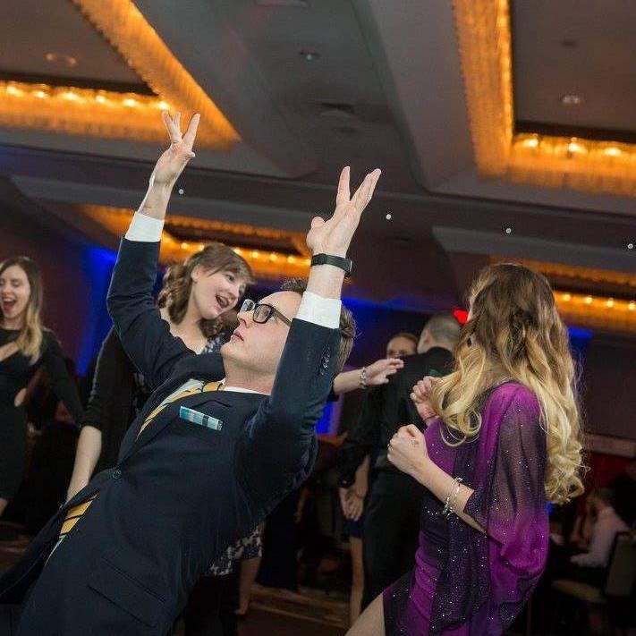 Ryan breaks it down at a Jeff & Steph's wedding - and Michelle is there too - Manchester, NH - December 21, 2017