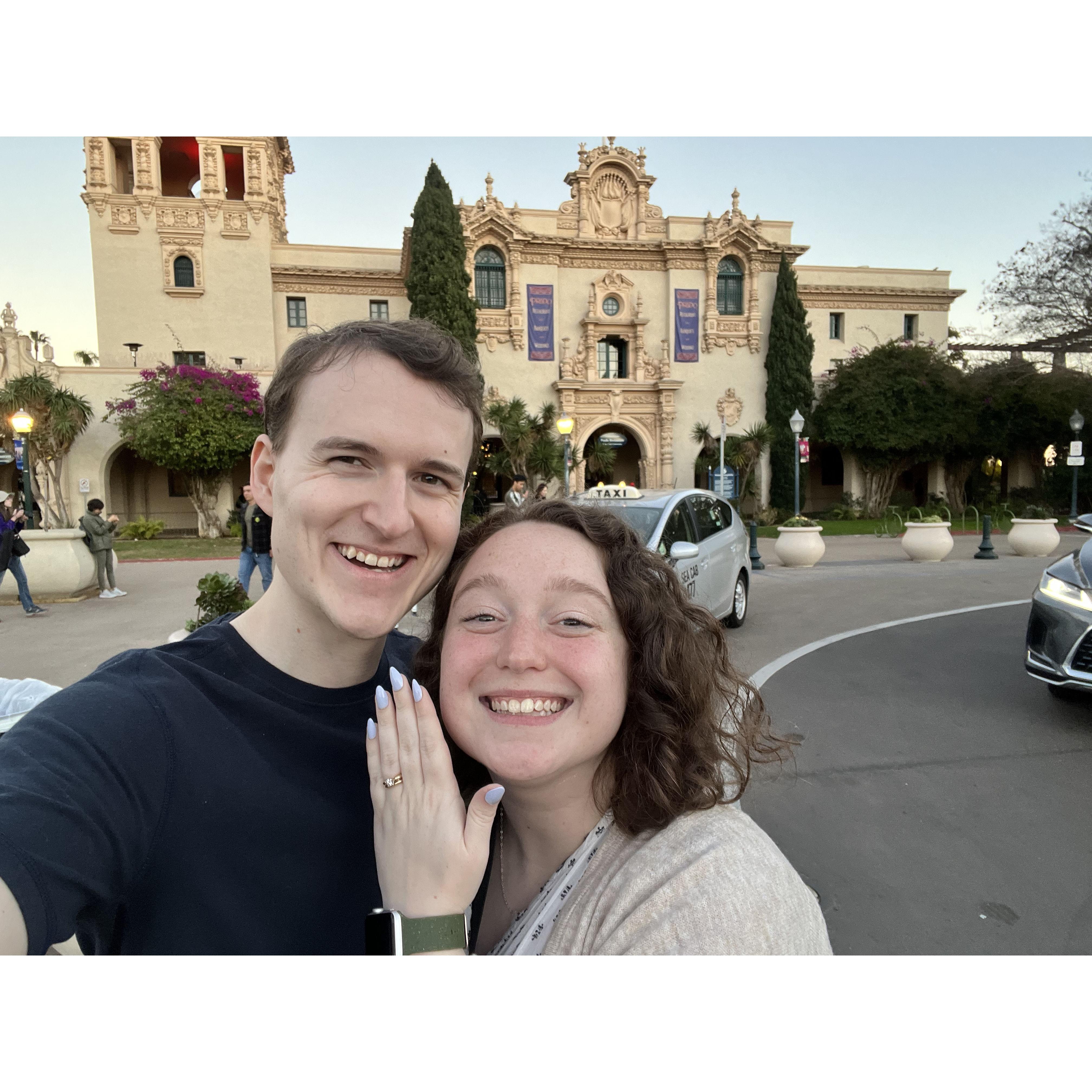 From our first full day of being engaged