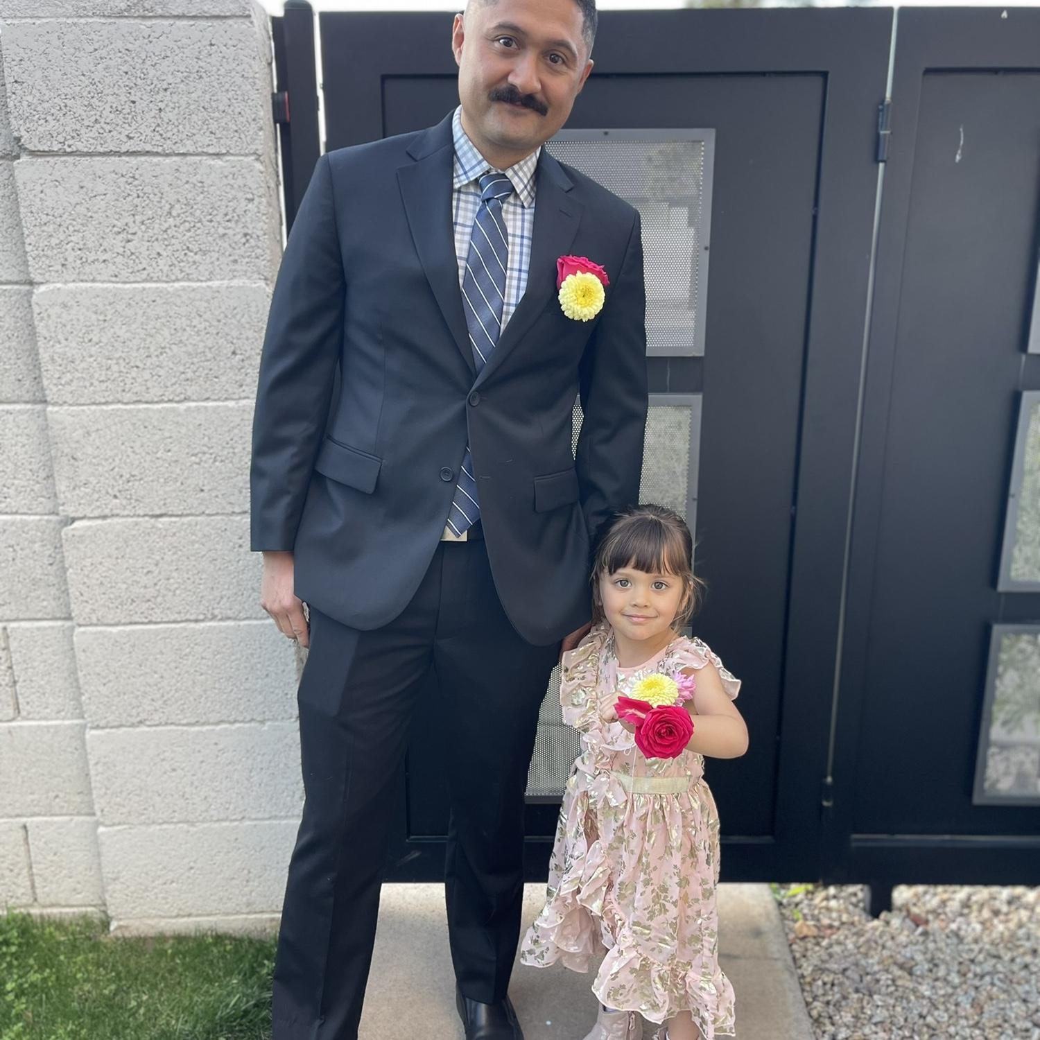 Daddy-Daughter Dance at Lucy’s preschool
