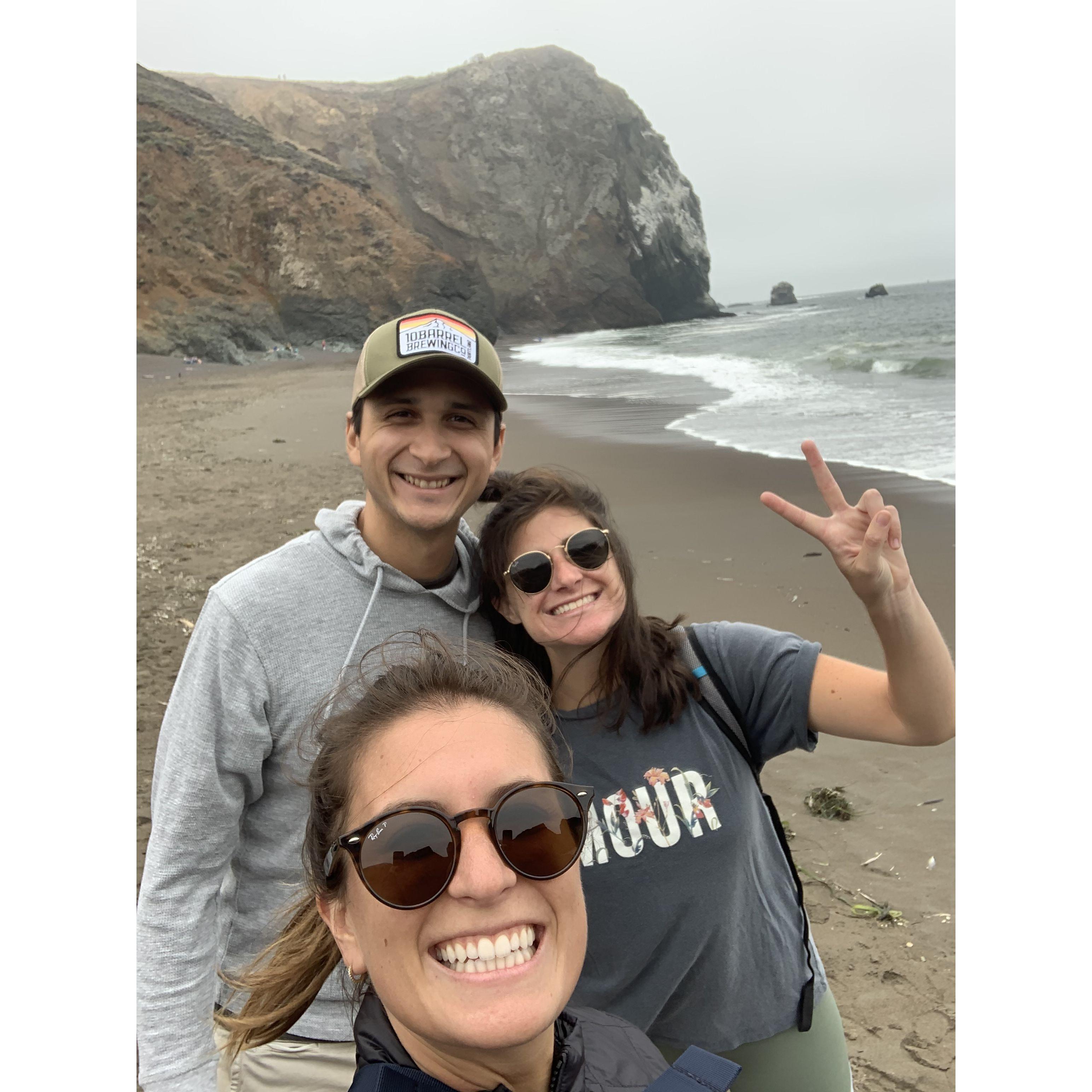 Our favorite 3rd wheel :)