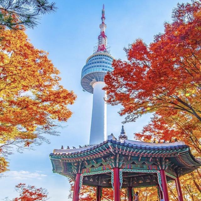 Namsan Seoul Tower Sunset Date