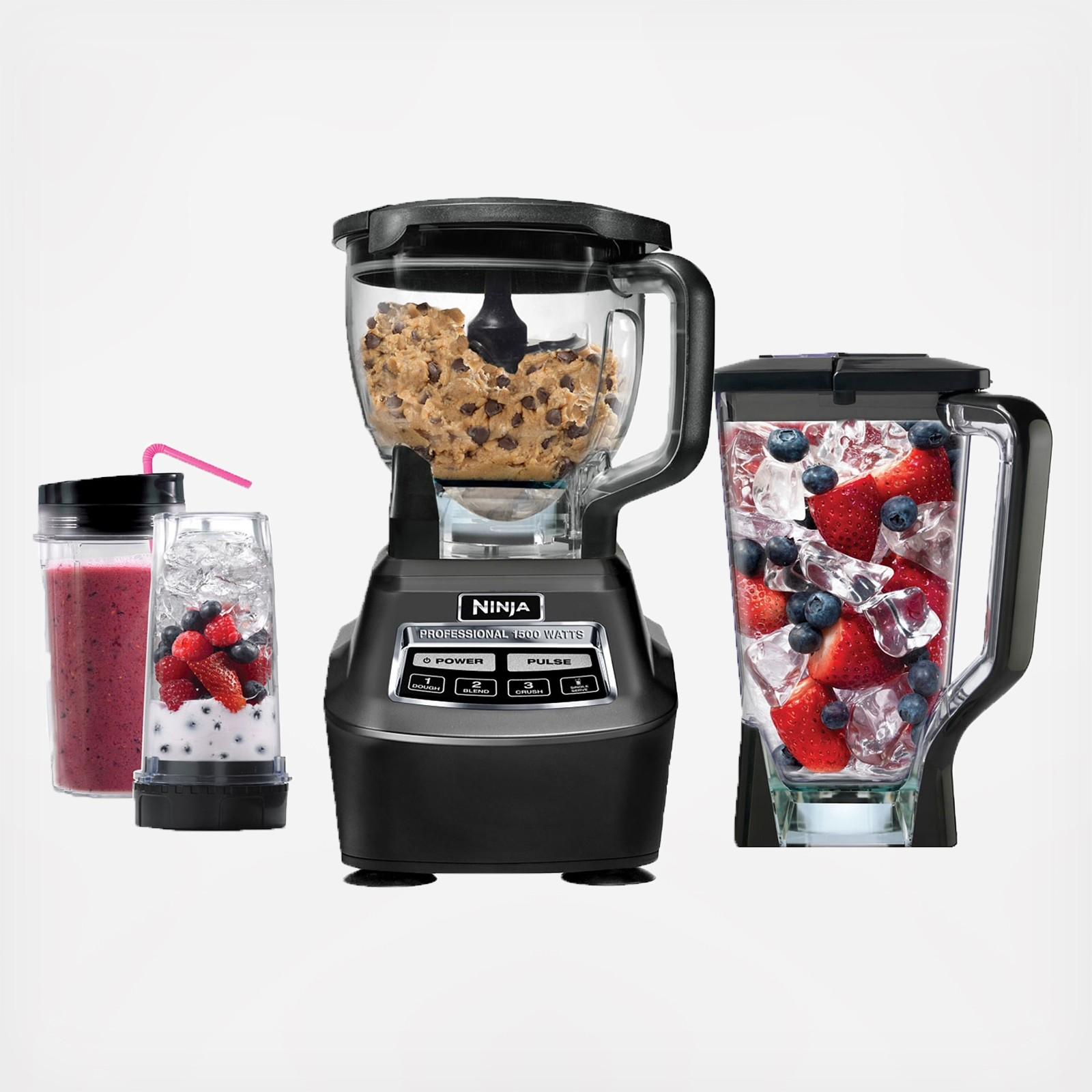 Ninja, Professional Blender with Single Serve Nutri Ninja Cups - Zola