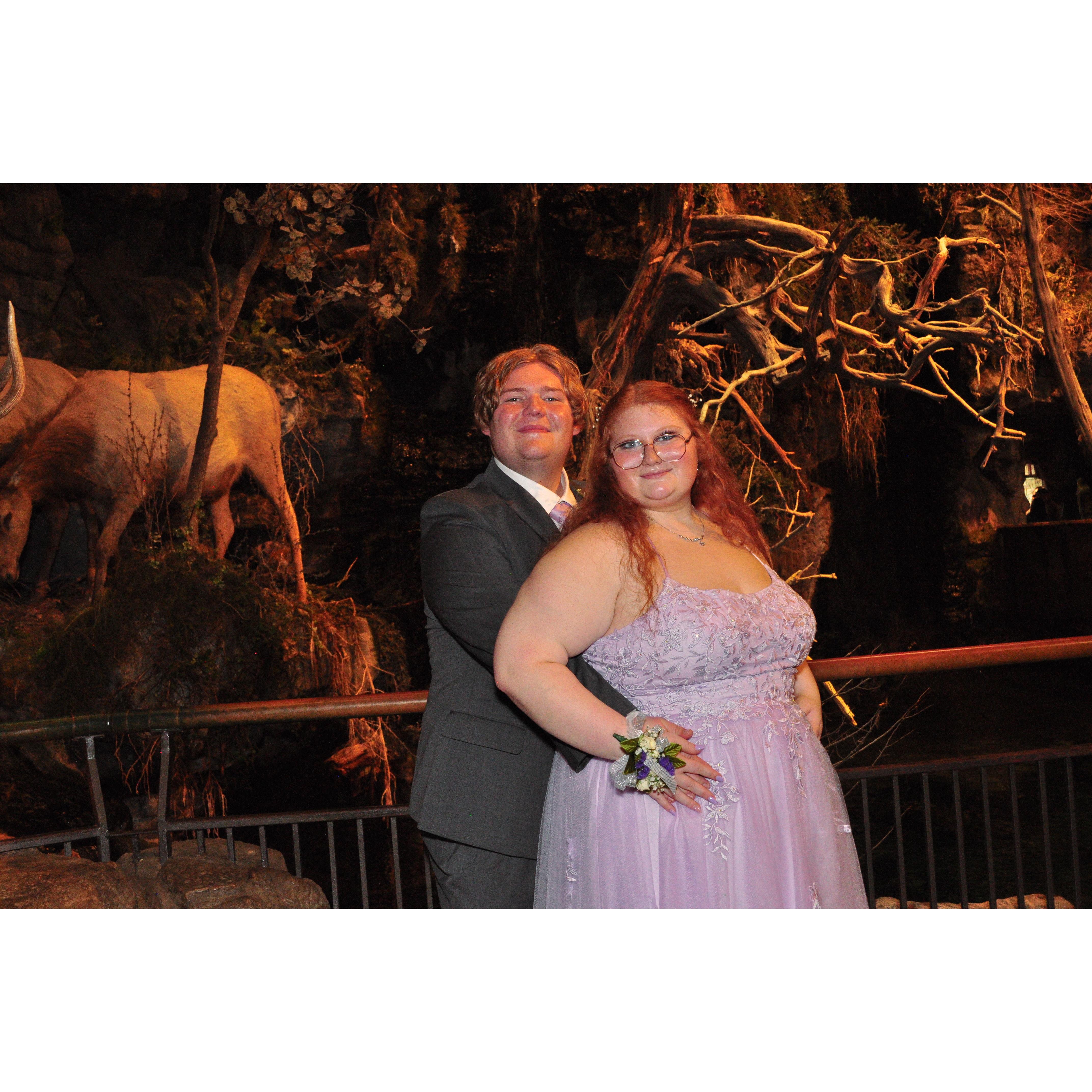 This was our junior prom!