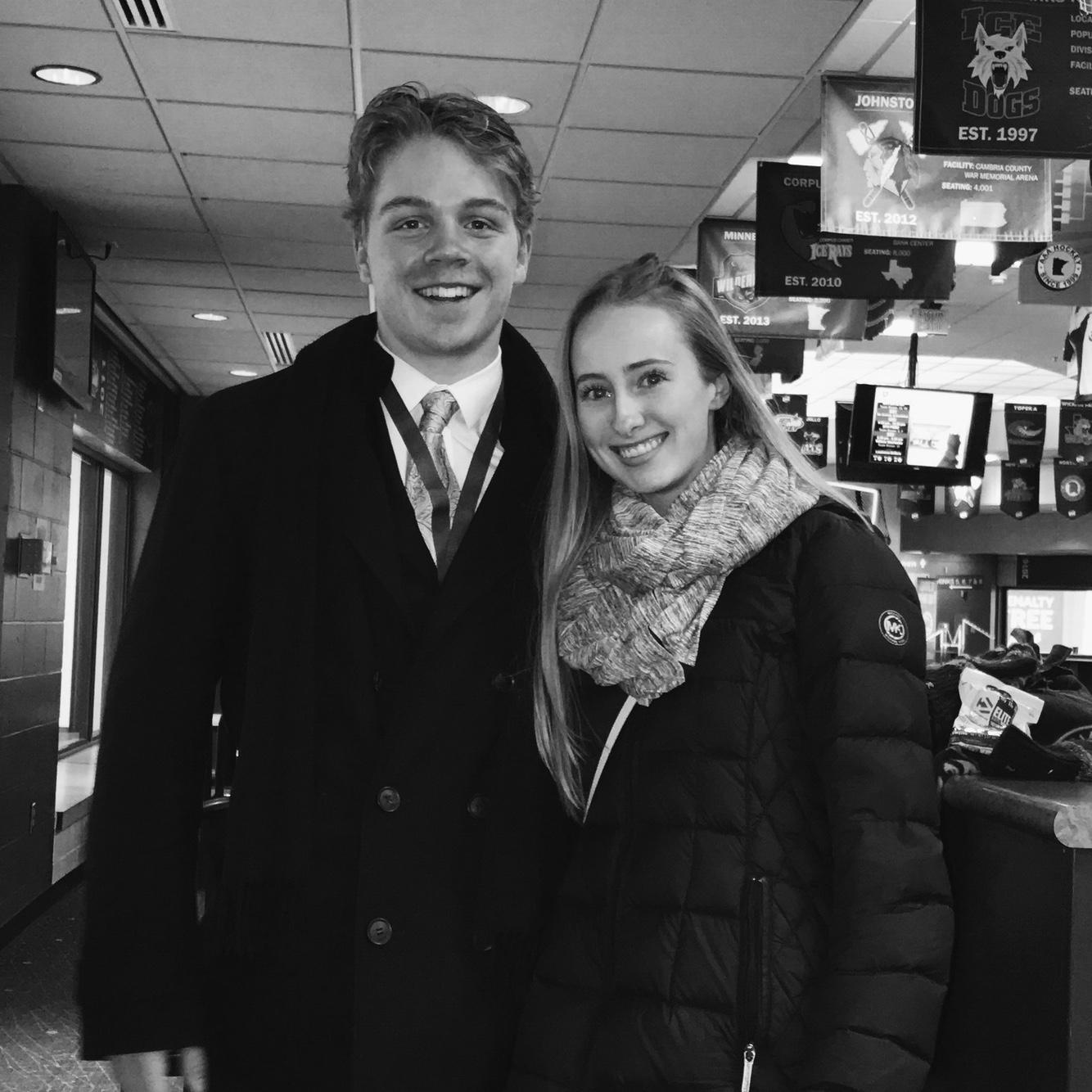 First year of long distance while Kyle was playing junior hockey in Willmar MN