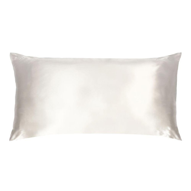Slip Silk King Pillowcase, White