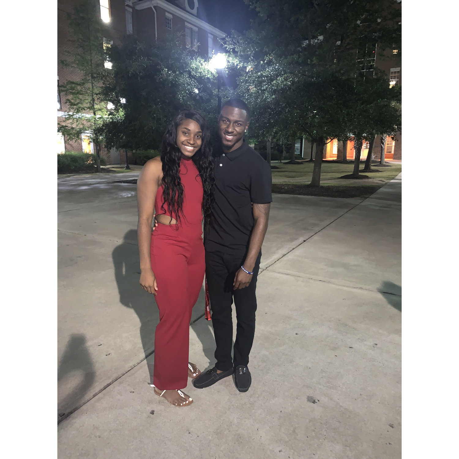 Our first picture together! May 2019 Albany State University Sports Banquet.