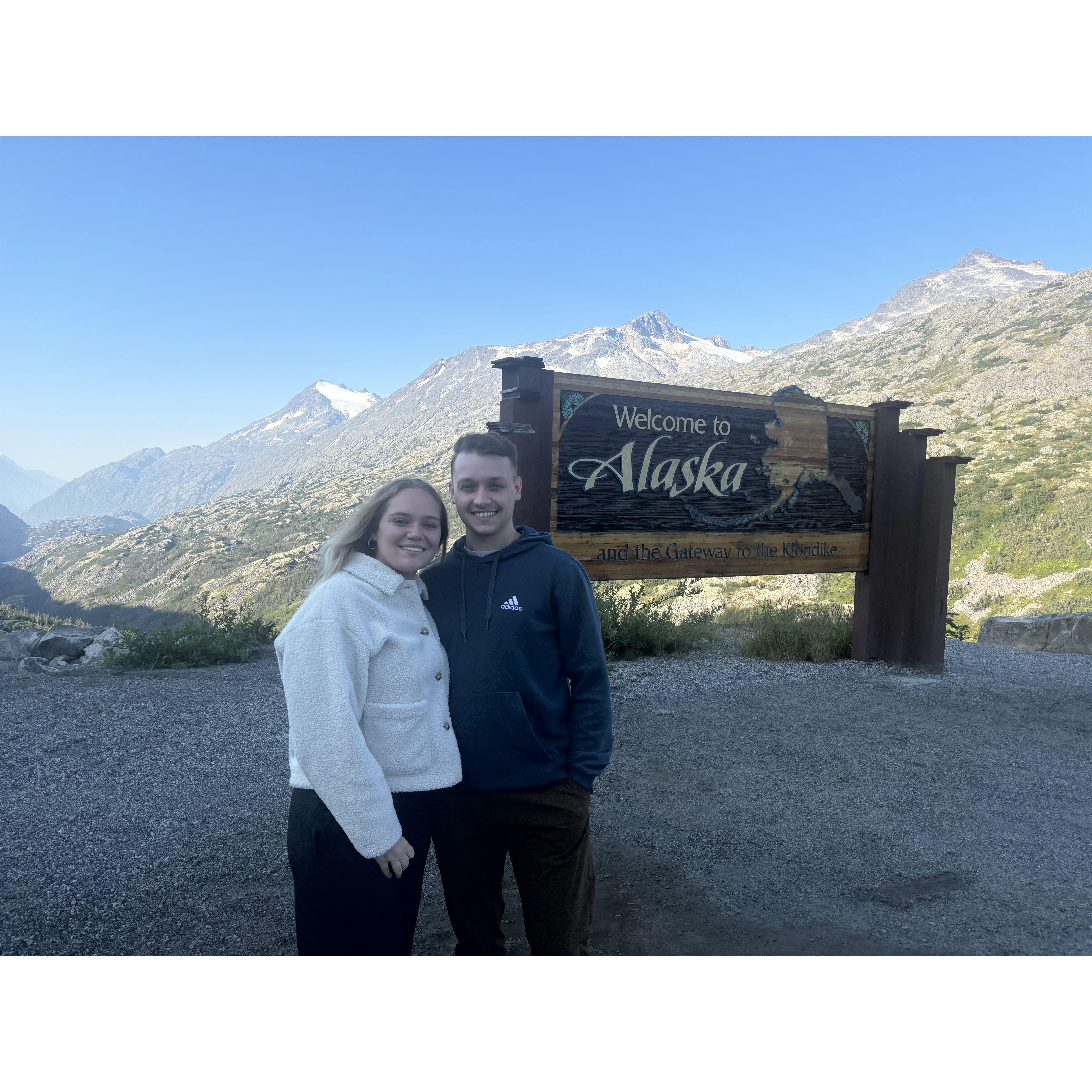 Klondike Highway in Skagway, AK
