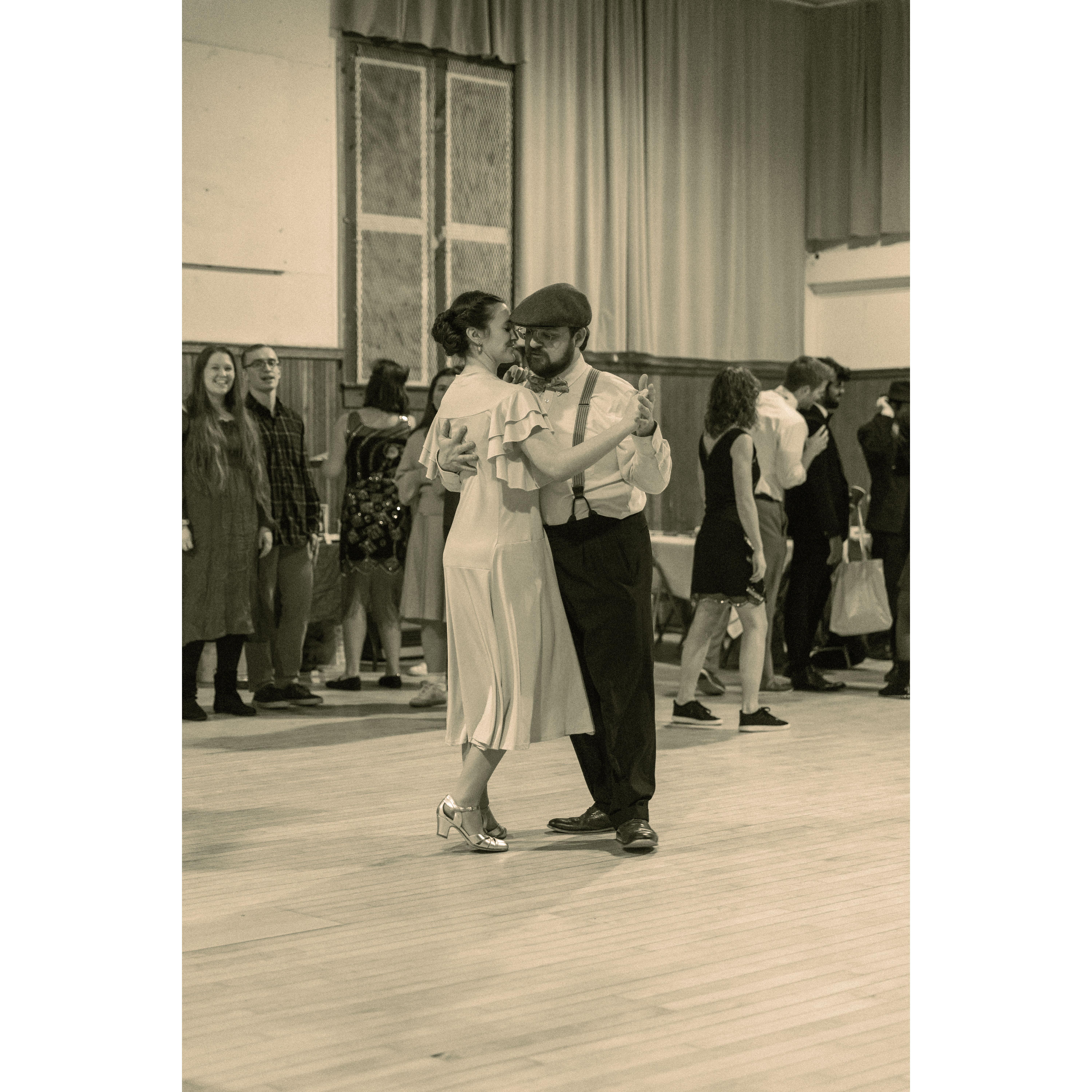 1920s engagement dance party, February 2025
