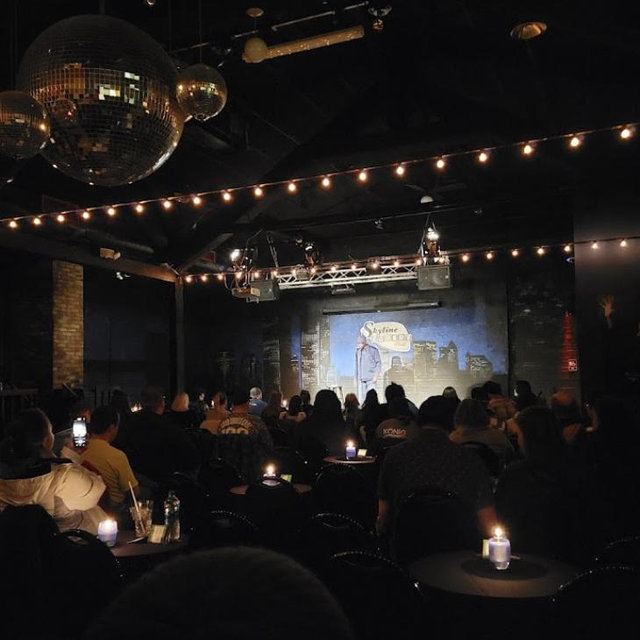 Comedy show & dinner for two