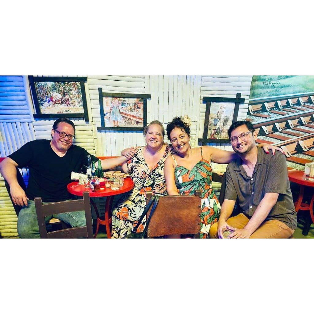 The time our Colombian dance instructor tried to kill us by not letting us stop.  They take dancing seriously.