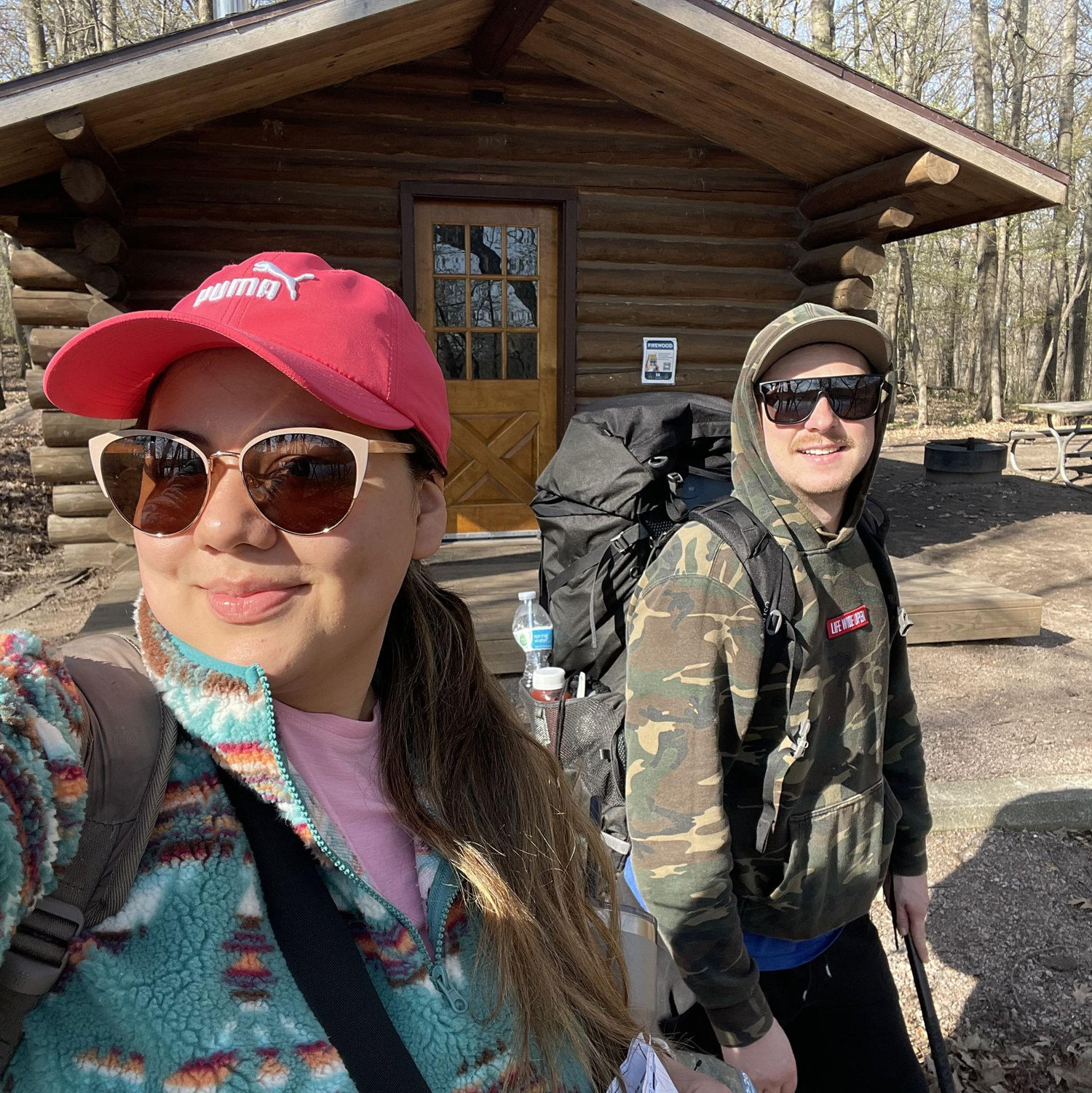 Backpacking is one of our favorite pastimes together.