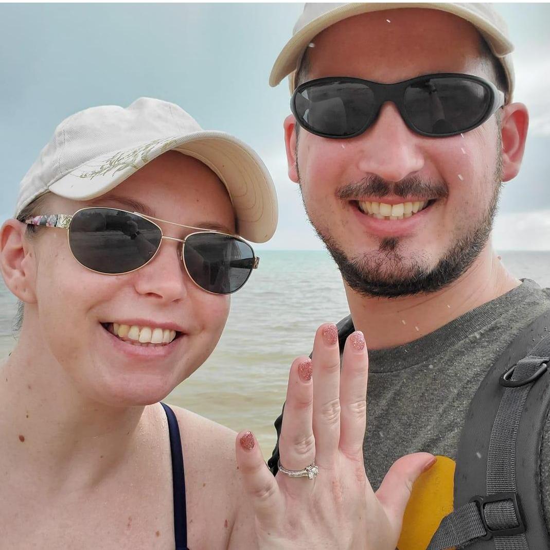 Engaged on December 29, 2019 on Long Key in Florida.