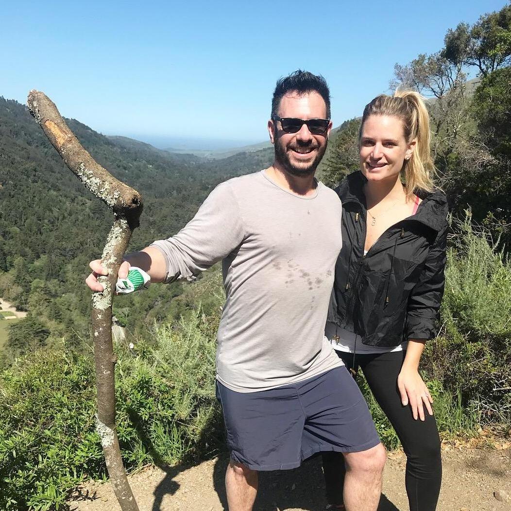 Morning hike in Big Sur. This was one of our favorite  spots we visited! We are planning to go back here for our honeymoon.