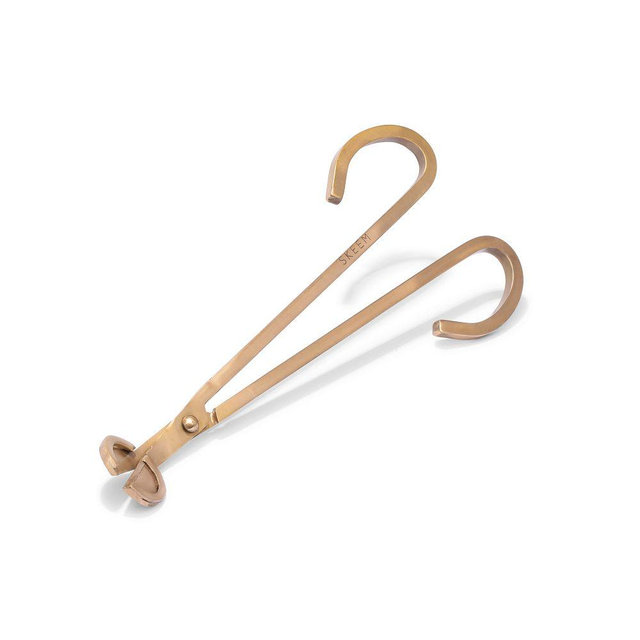 Candle Accessory Wick Trimmer, Gold