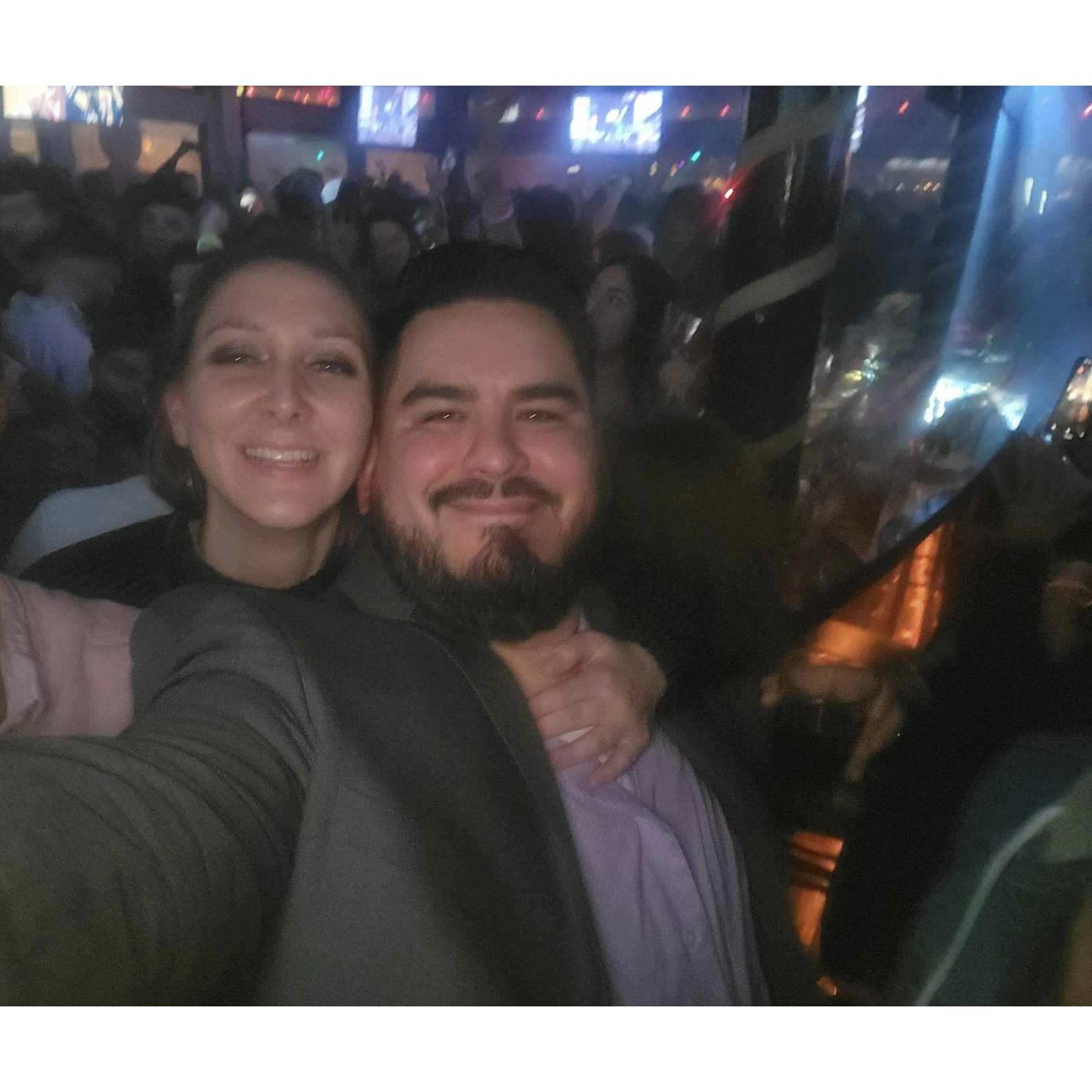 Our first New Years Eve together