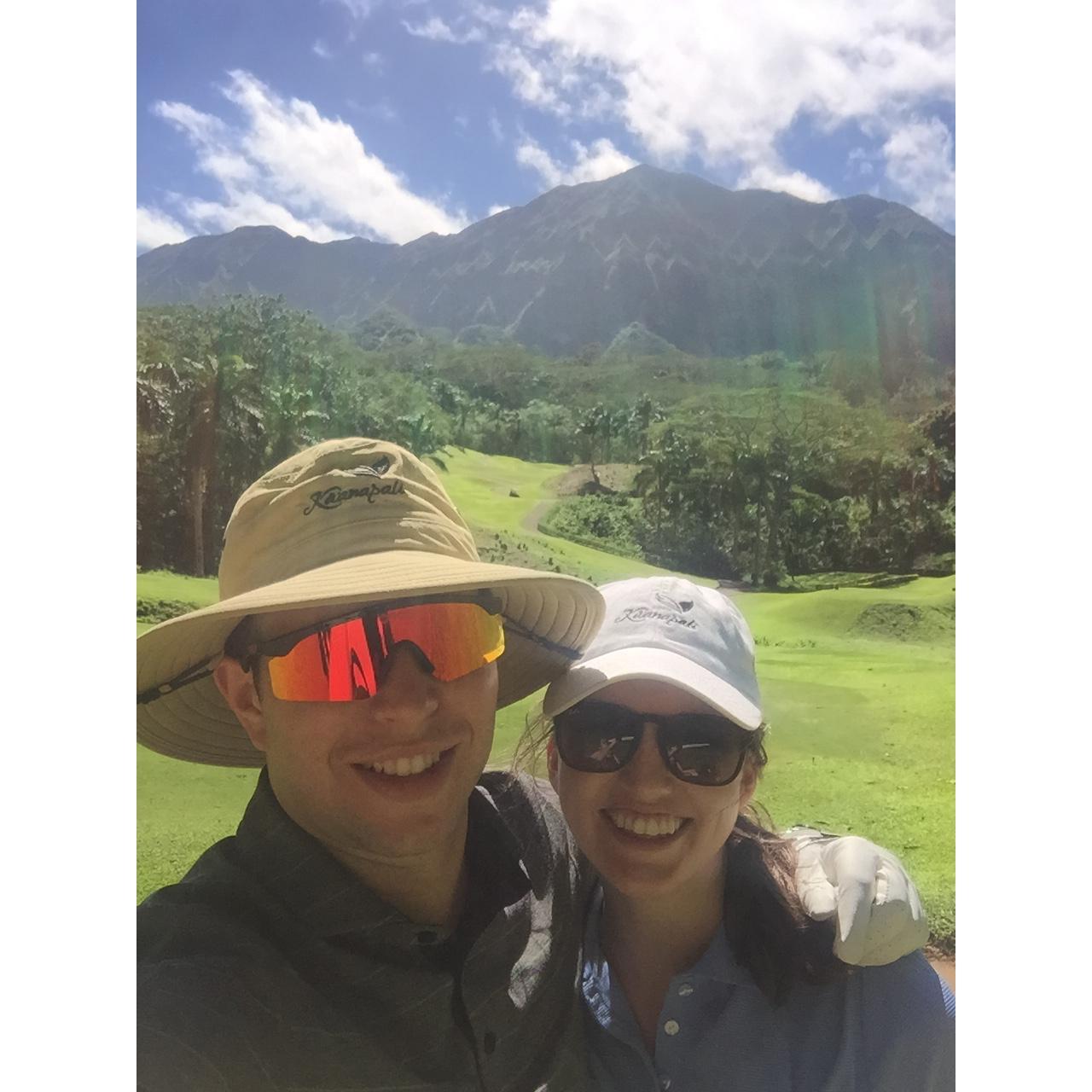Golfing in Jurassic Park!