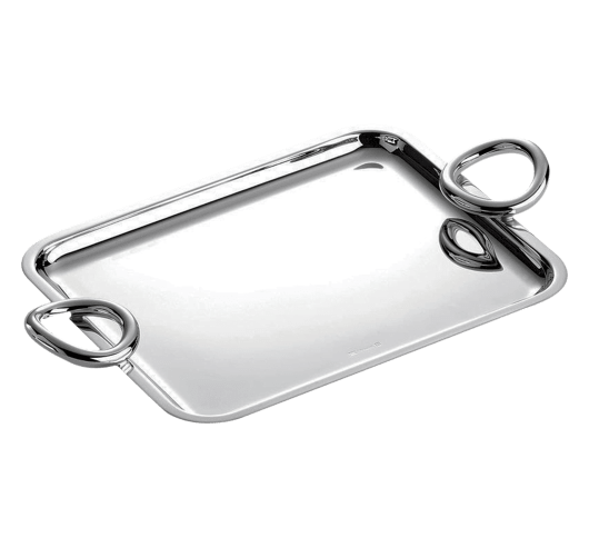 Small Silver-Plated Tray