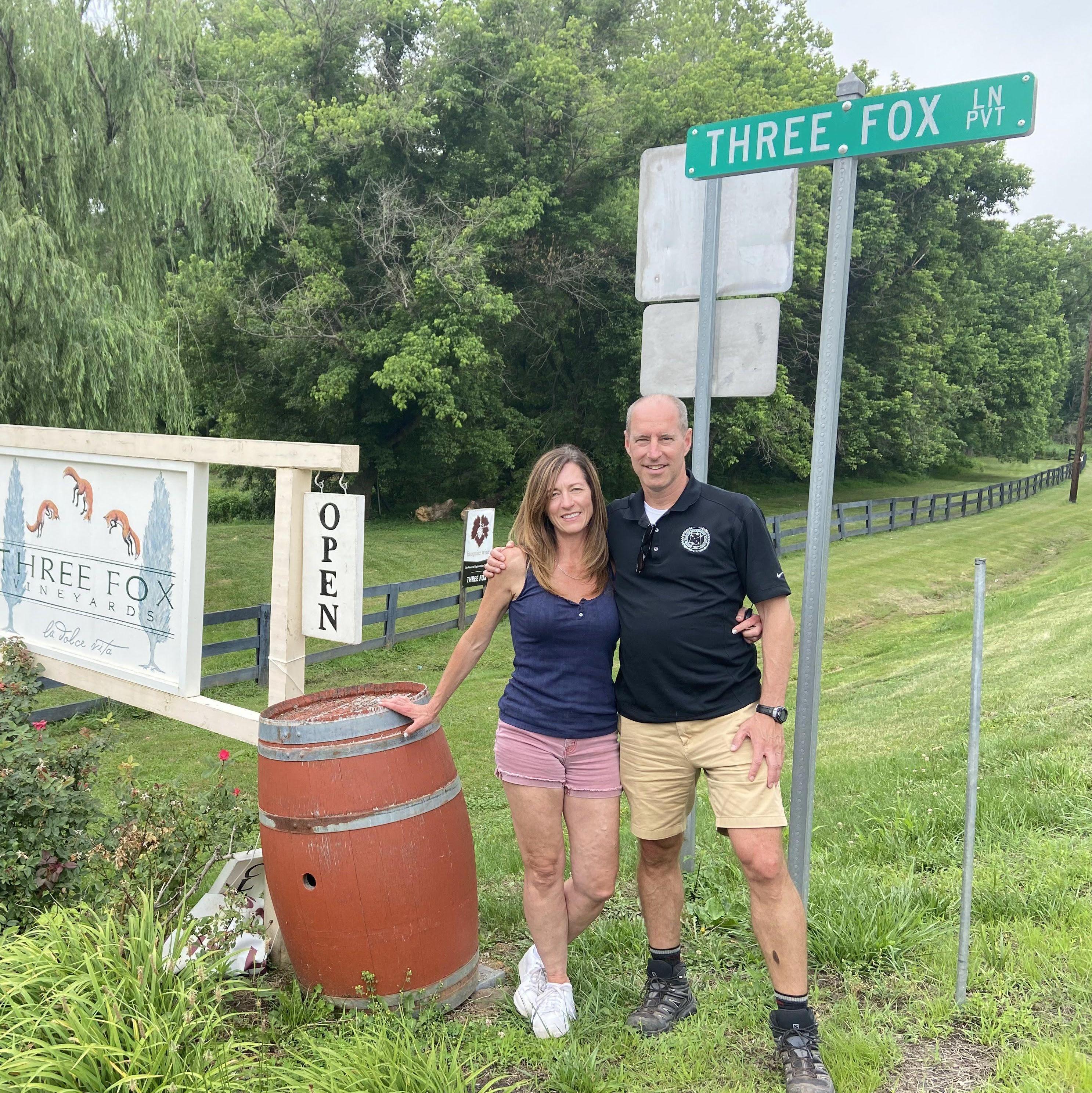 Three Fox Winery, on Three Fox Lane Road, 2021