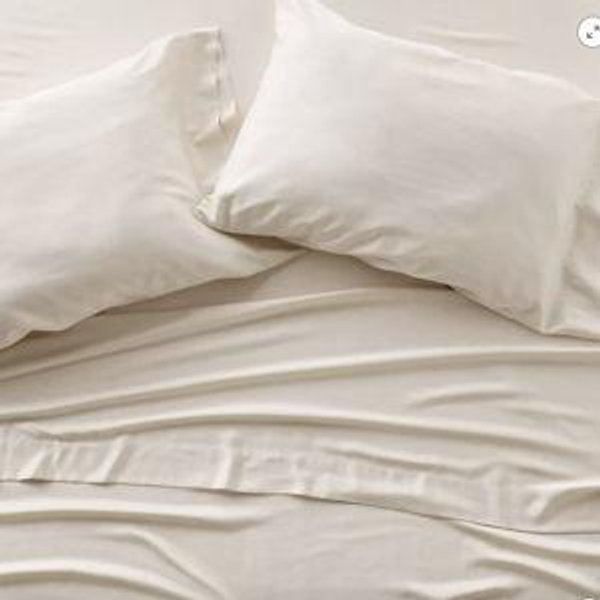 400 Thread Count Rayon from Bamboo Sheet Set - Casaluna (Queen Size, Color "Natural")