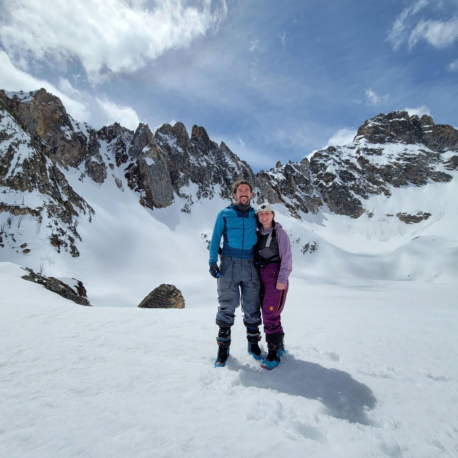 Idaho hut trip in the Sawtooths.