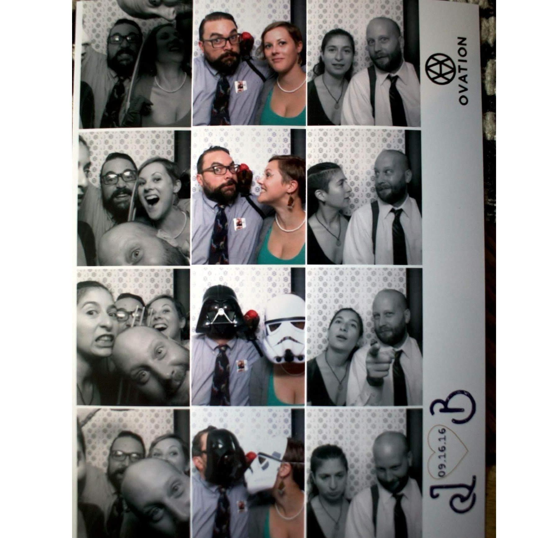 a wedding with Brett and Daniella