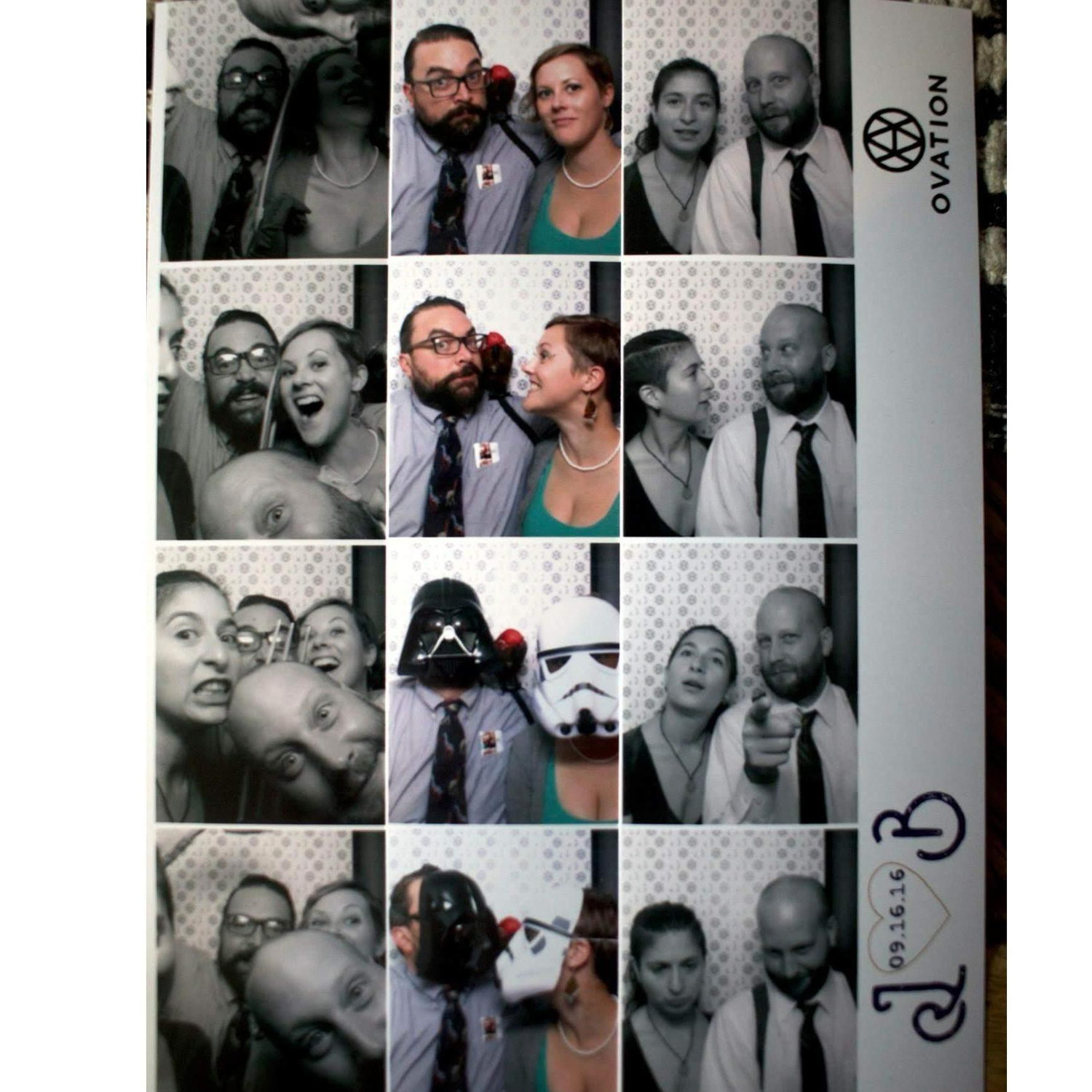a wedding with Brett and Daniella