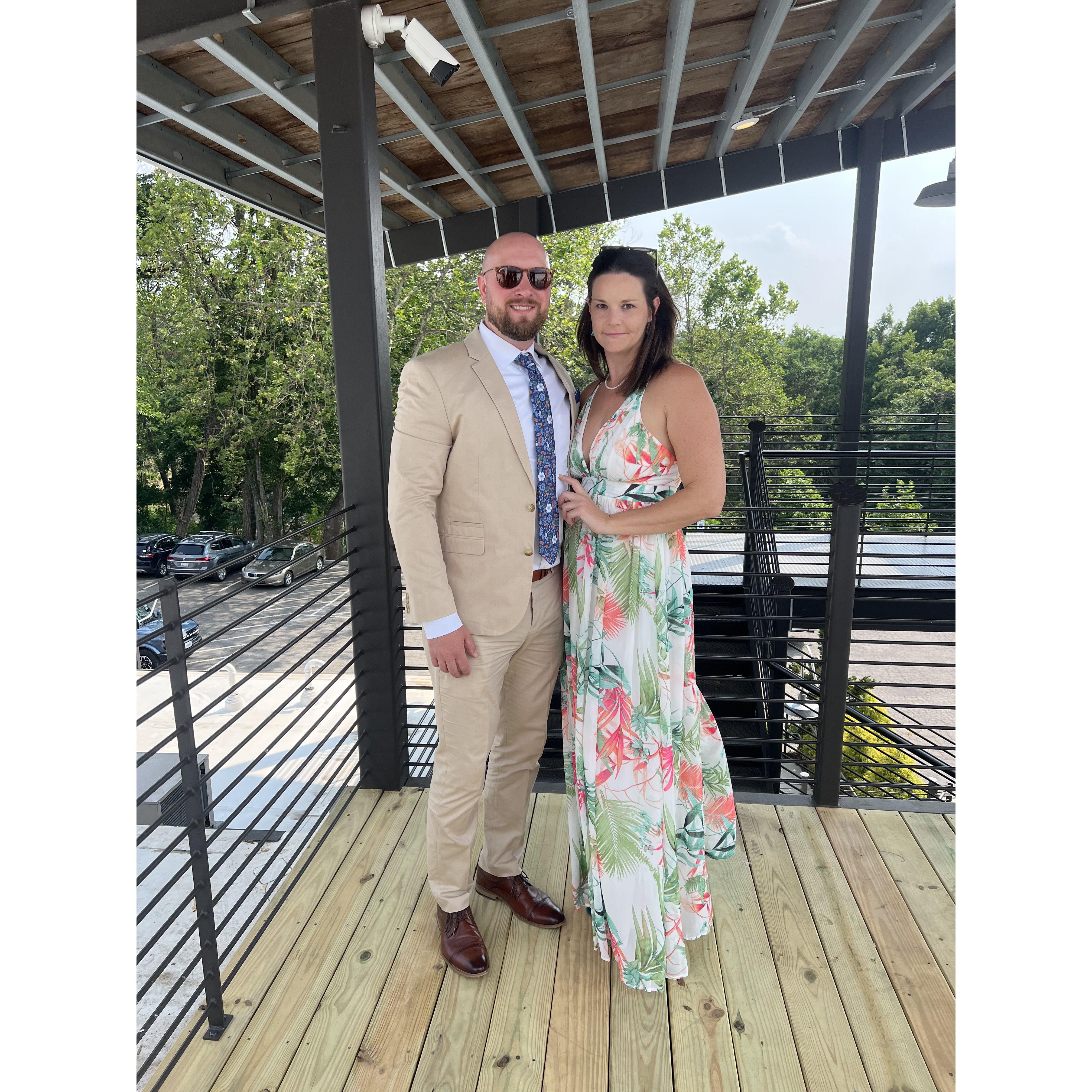 Looking sharp for the Sampson Wedding