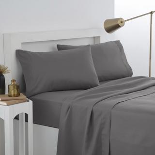 Easy Living Solid 4-Piece Sheet Set
