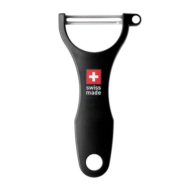 Ftmeslty Original Swiss Made Peeler Vegetable&Fruits stainless steel blade Peeler for kitchen (BLACK-Thick skin Peeler)
