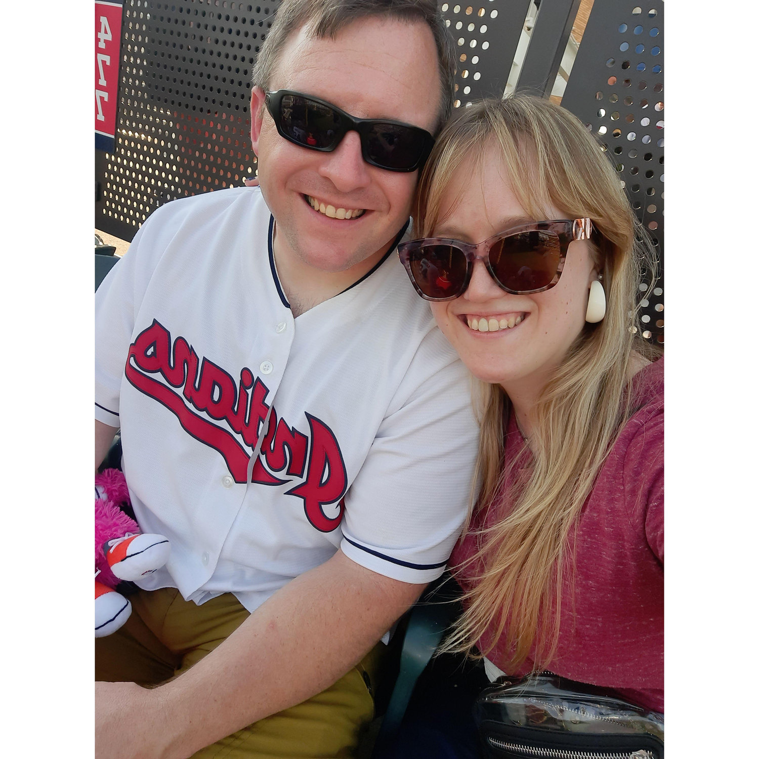 My first Guardians game. Detroit Tigers won!