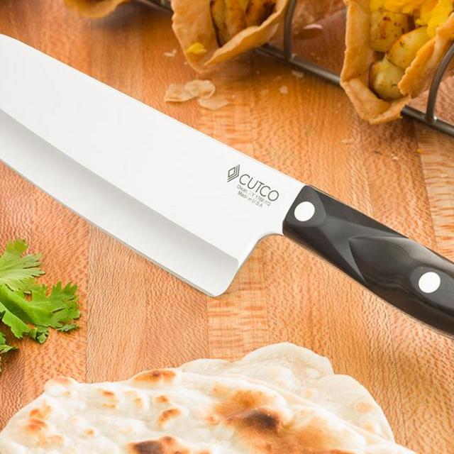 5" Petite Santoku - Black "Classic" Handle