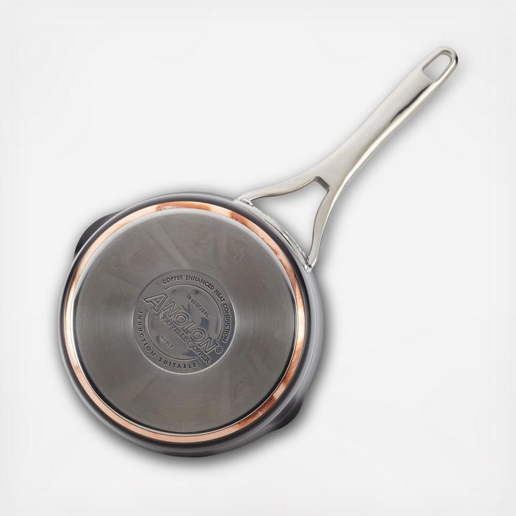 Anolon, Nouvelle Copper Luxe Onyx Hard Anodized Straining Saucepan