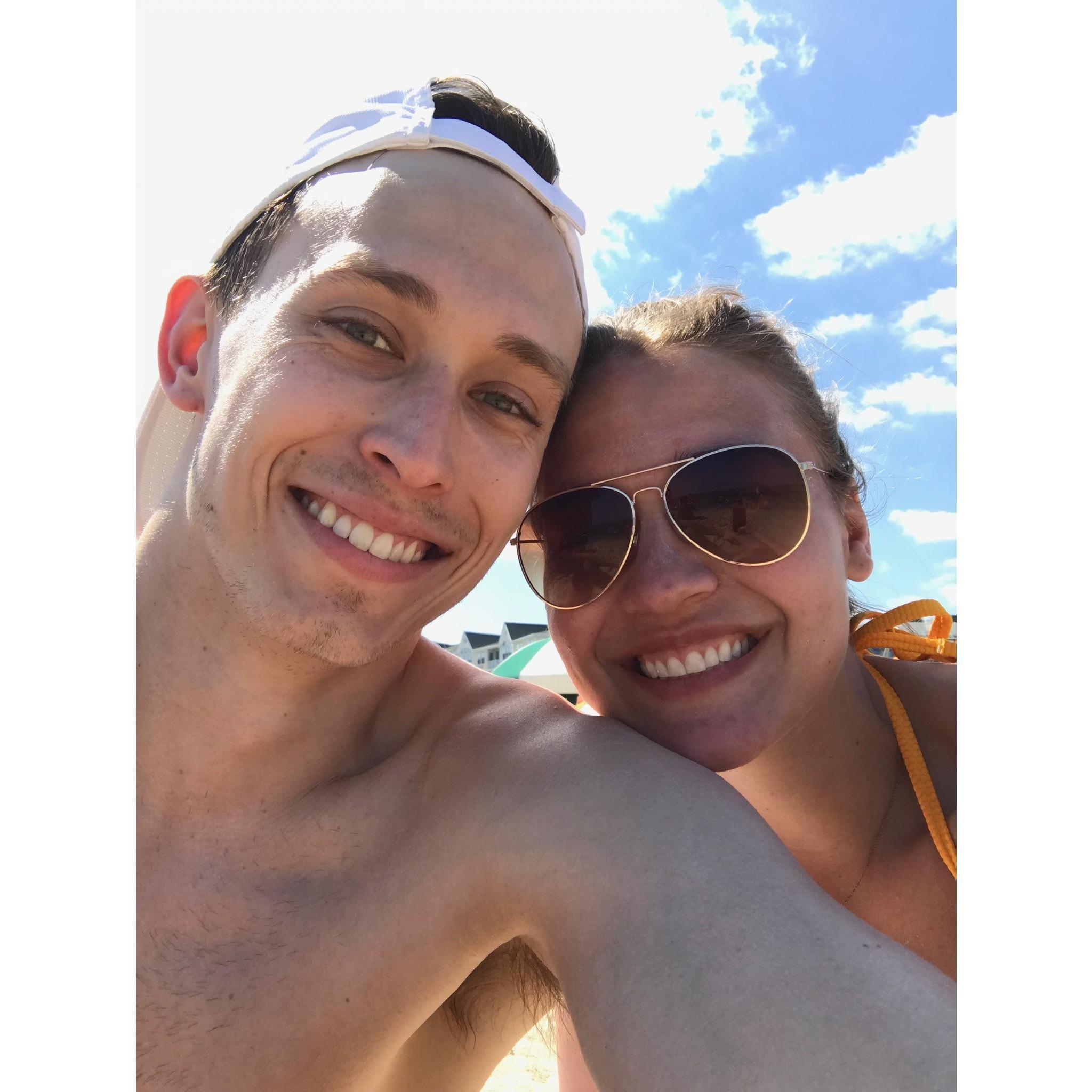 Jersey Shore beach days, Summer 2019.