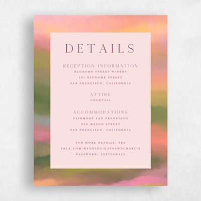 Blush, Pink Wedding Enclosure - Highland