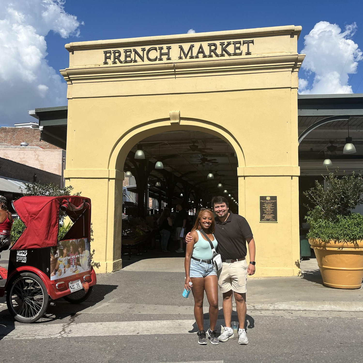 What's a vaction in N.O without stopping by the French Market