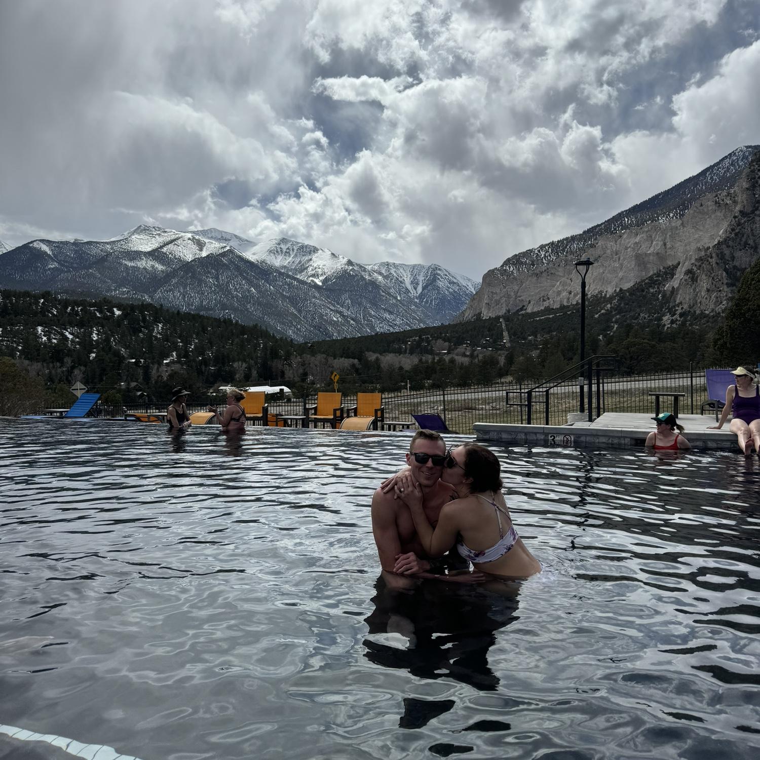 Natural Hot Springs, Mt. Princeton, Colorado