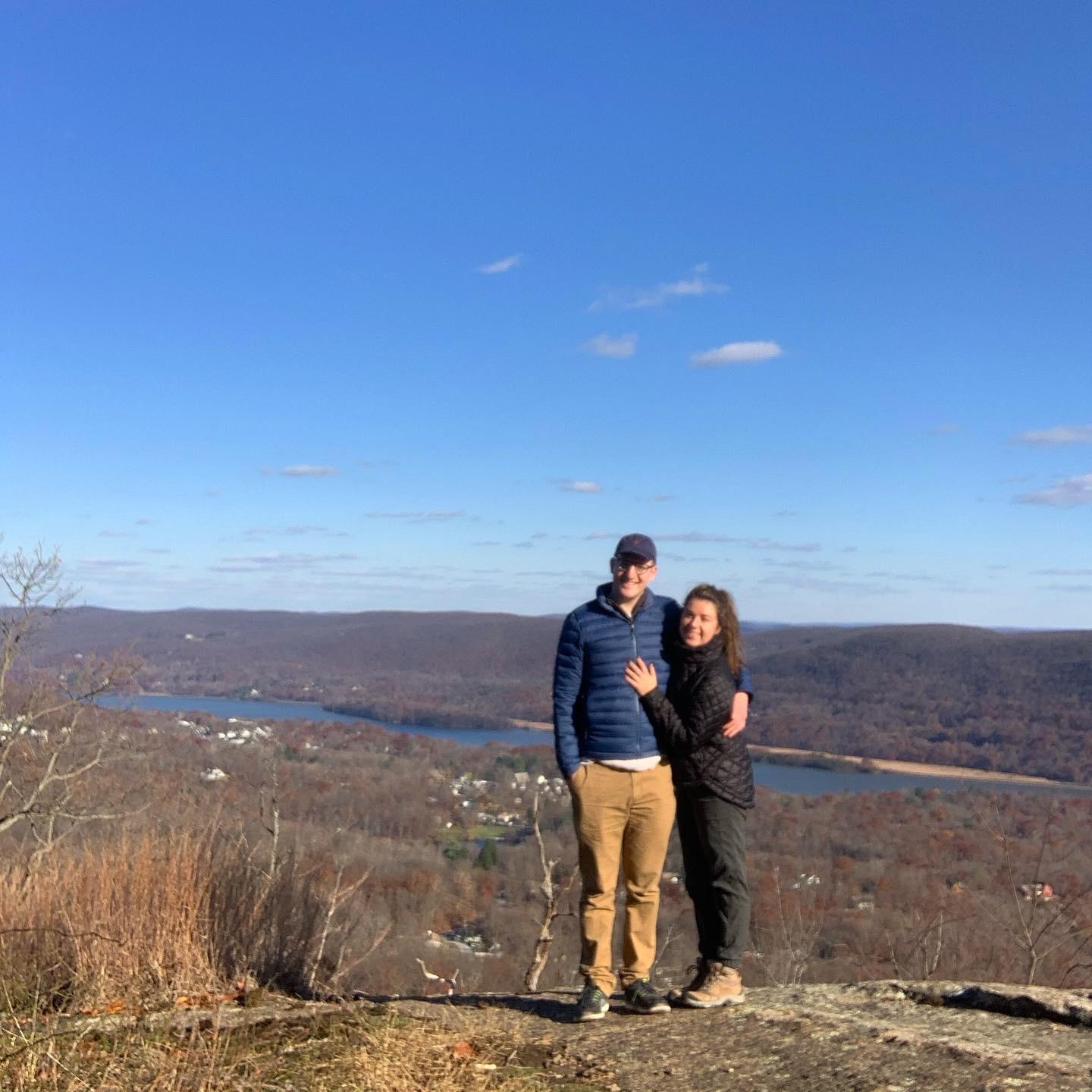 Hiking Bear Mountain. November 2020