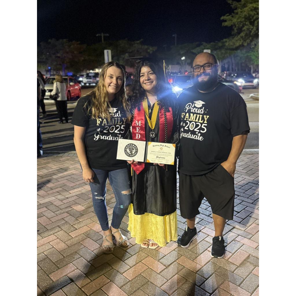 Jannelles graduation!