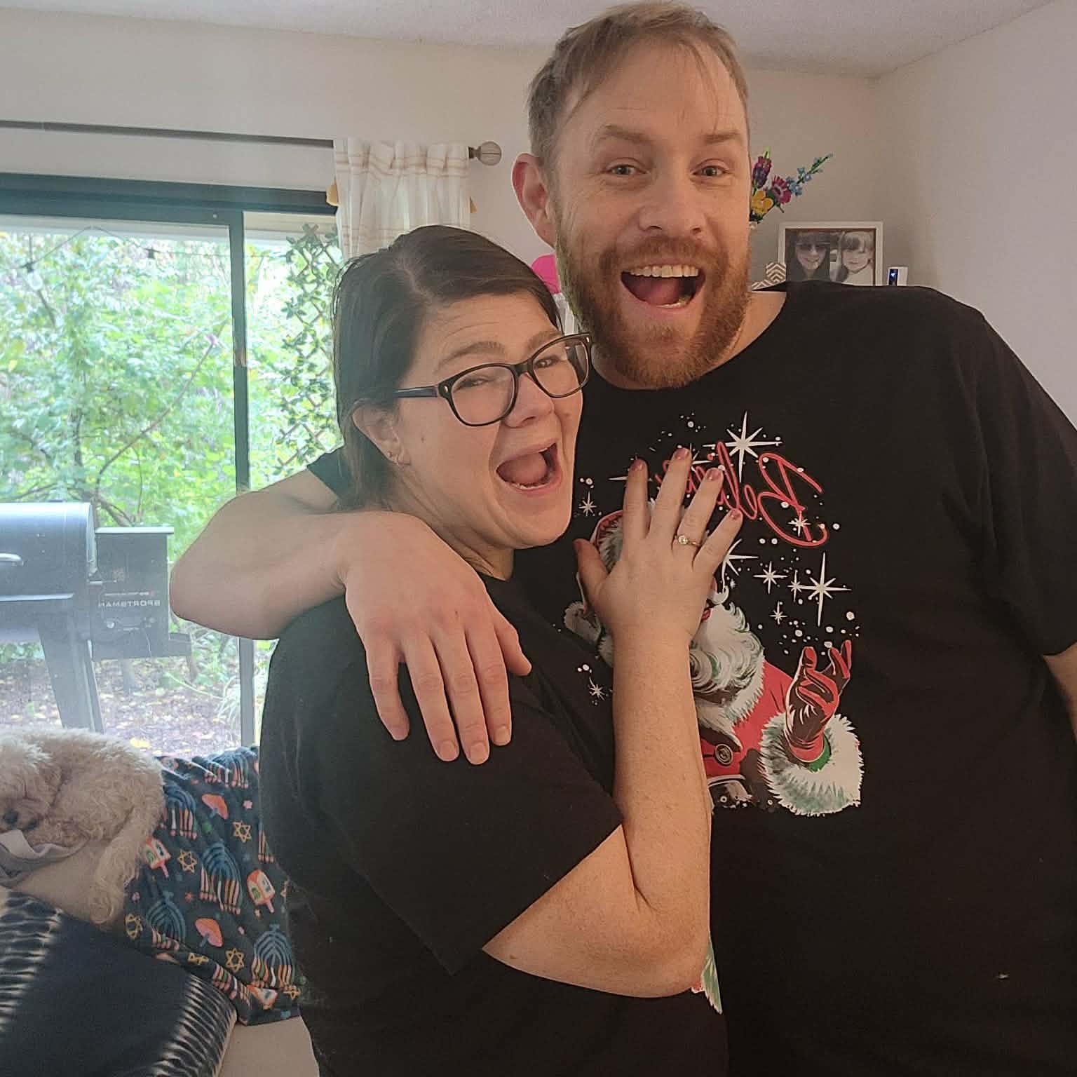 She said yes!