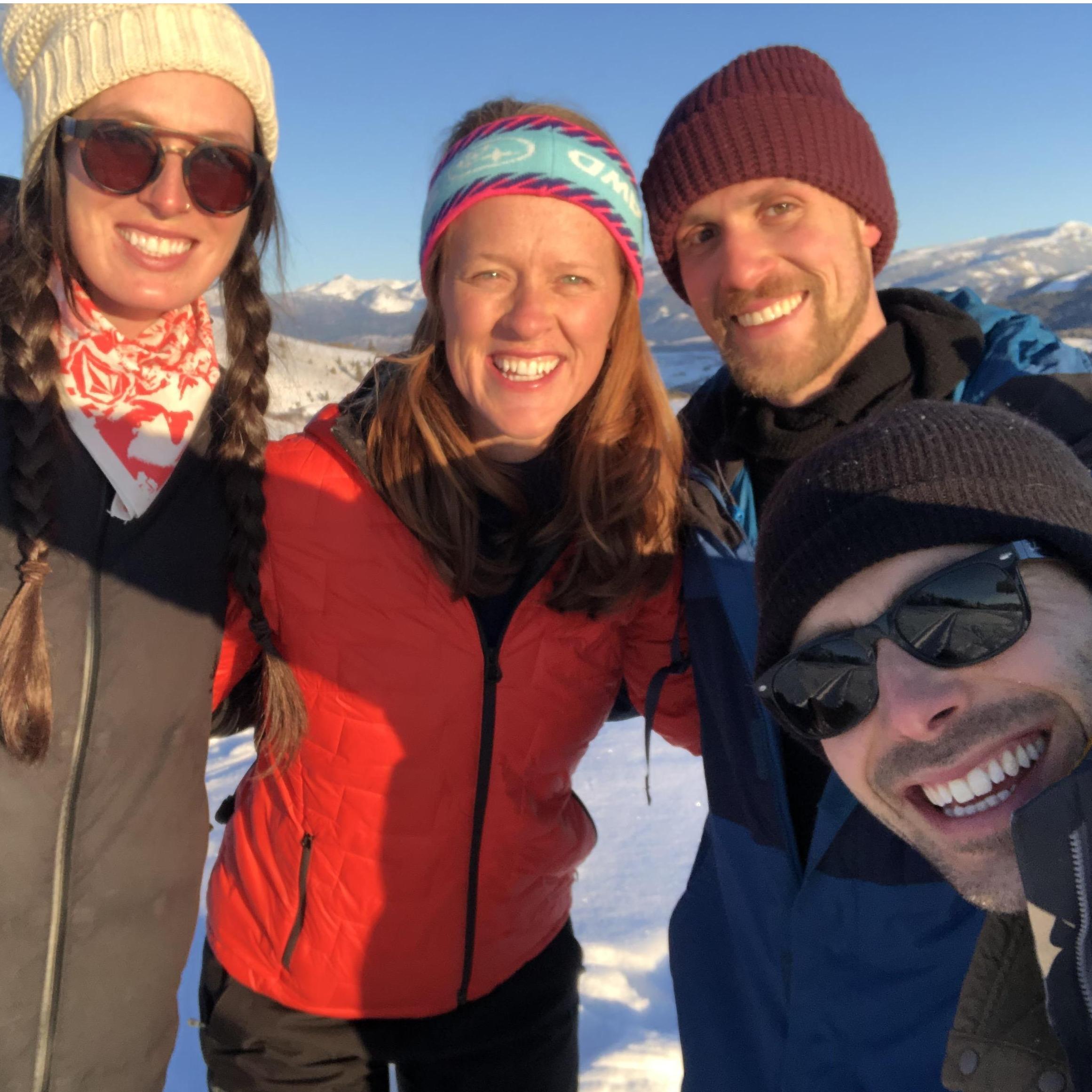 Celebrating our engagement with Cort and Brett in Idaho