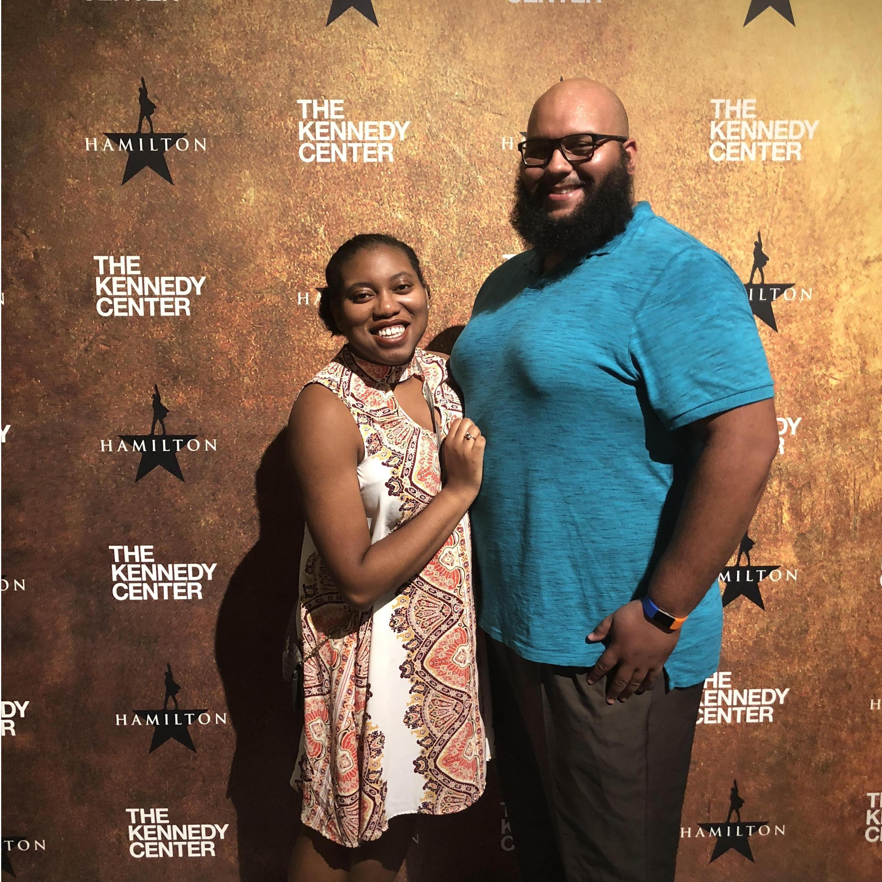 Hamilton at the Kennedy Center!