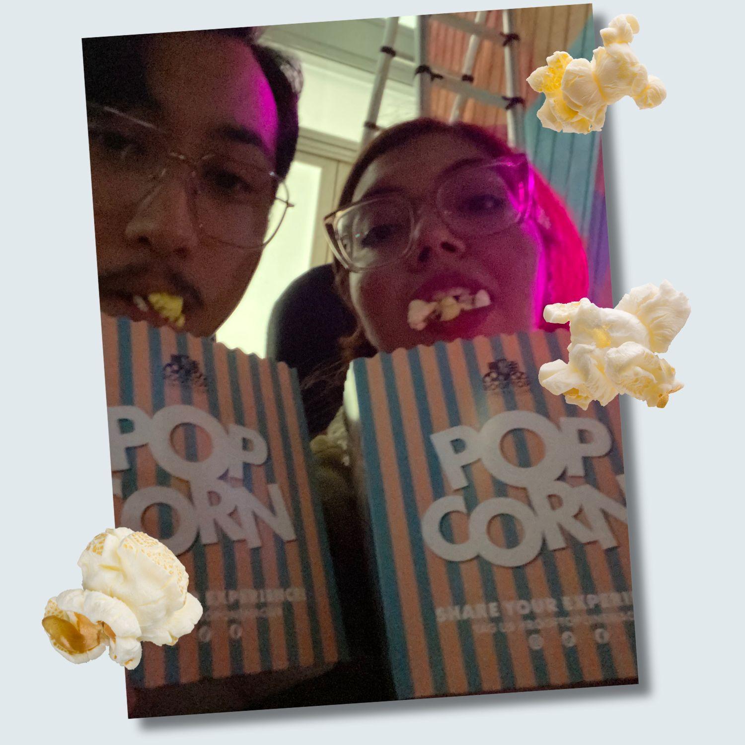 Silly moments together